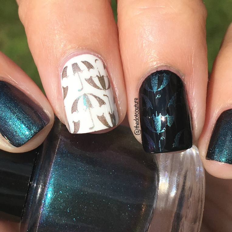 thedotcouture moonflower polish celes-teal multichrome