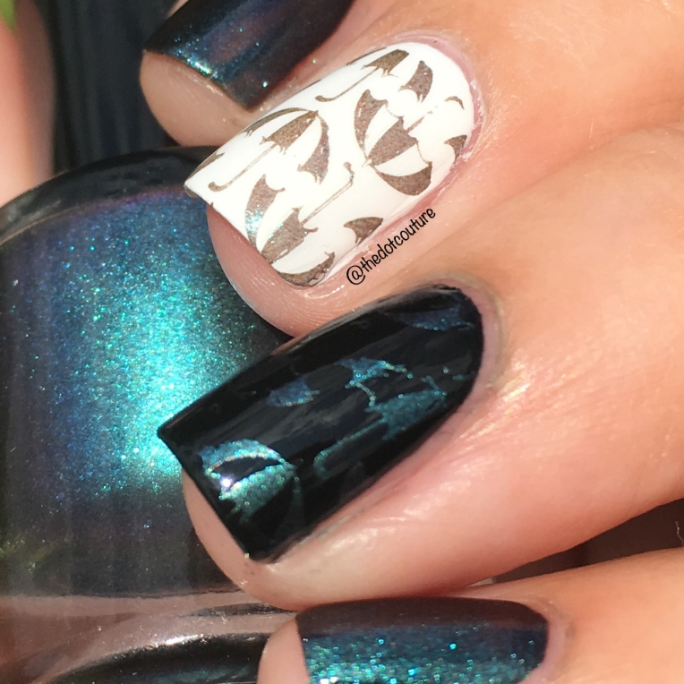 thedotcouture moonflower polish celes-teal multichrome