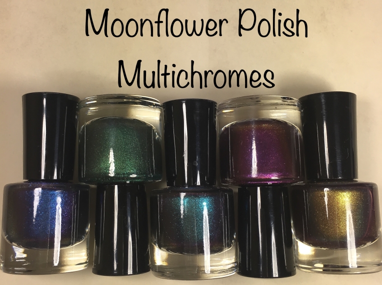 thedotcouture Moonflower Polish Multichromes stamping polish indie 5-free