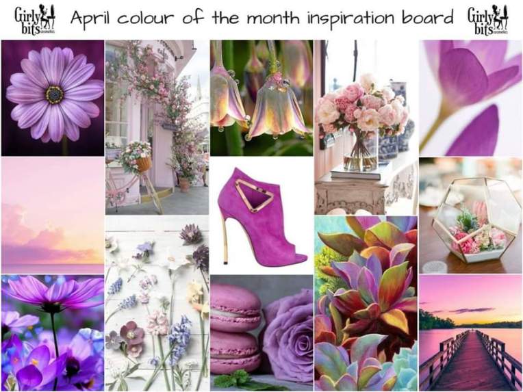 Girly Bits April Colour of the Month